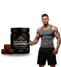 Pure Shilajit Gummies by Best Shilajit Dubai Muscle, Libido & Stress Relief Formula