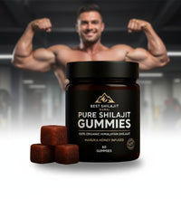 Pure Shilajit Gummies by Best Shilajit Dubai Muscle, Libido & Stress Relief Formula